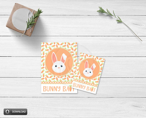 Easter Bunny Bait Printable Cookie Card Tags