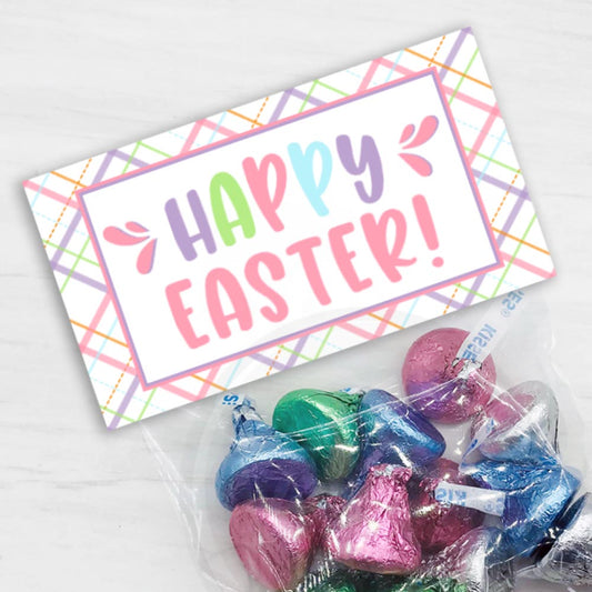 printable easter treat and candy bag toppers, easter cookie bag topper