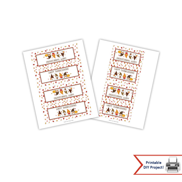 kids thanksgiving printable diy bag toppers for classroom parties and thanksgiving dinner