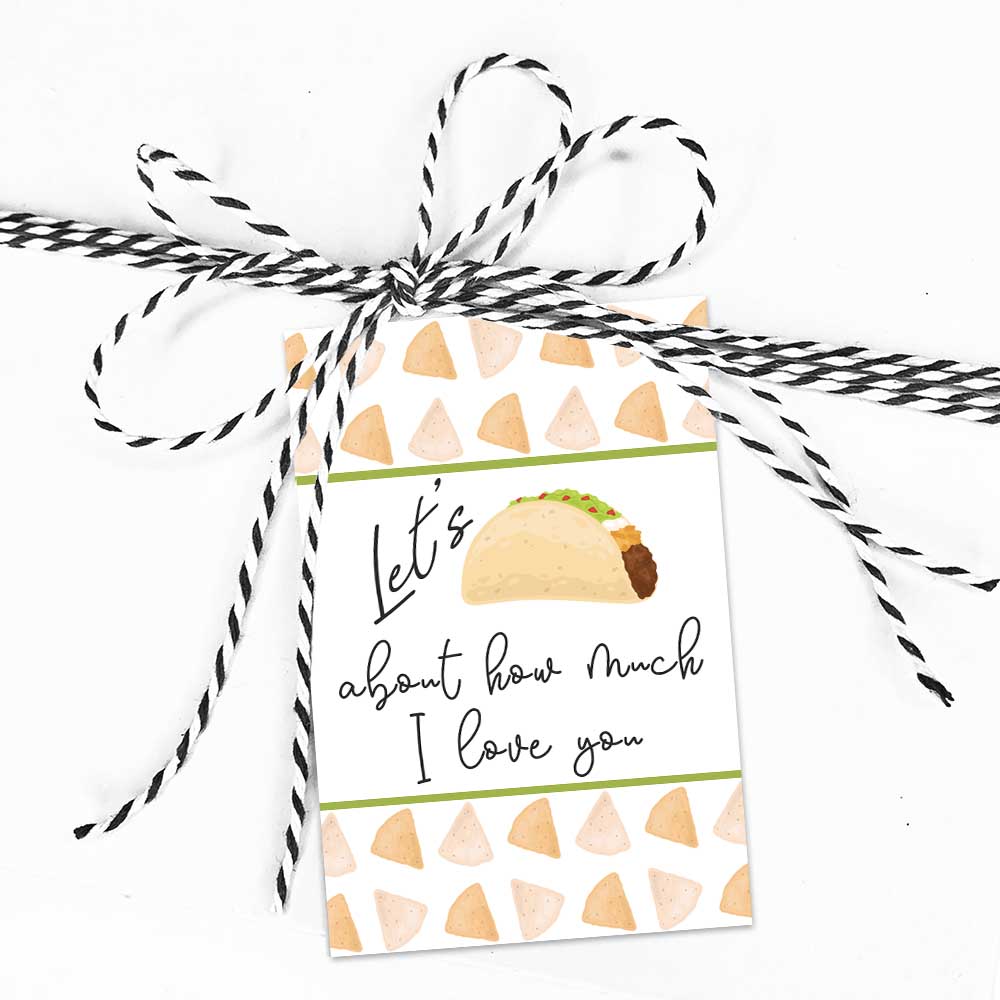 Printable Taco Tuesday Cinco de Mayo Gift Tags