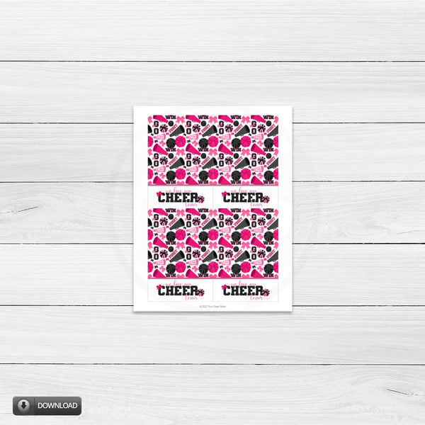 cheerleading team coach mini cookie cards