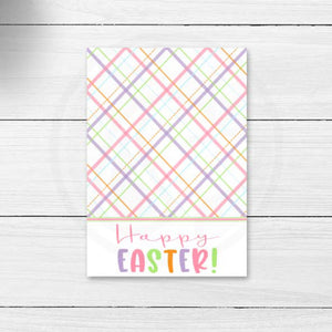 Printable Easter mini cookie card instant download