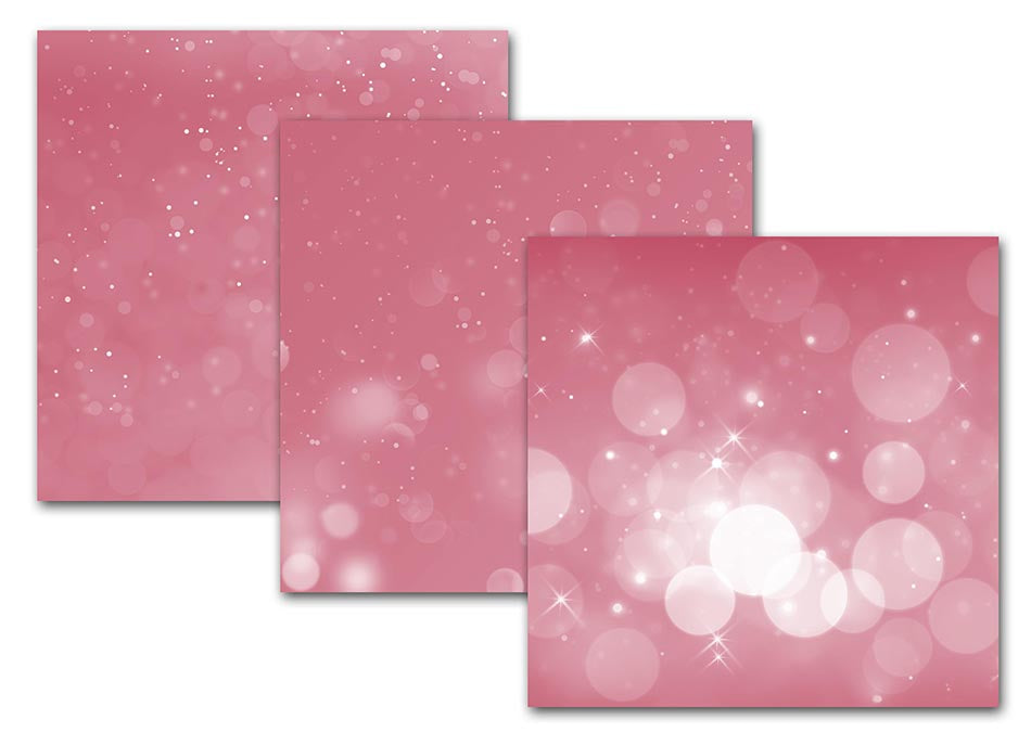 Red And Pink Bokeh Digital Scrapbook Paper Backgrounds