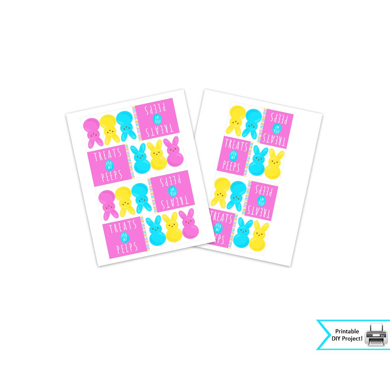 printable easter candy bag toppers,your paper stash