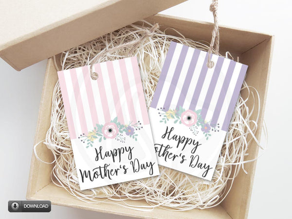 Happy Mother's Day Printable Gift Tags