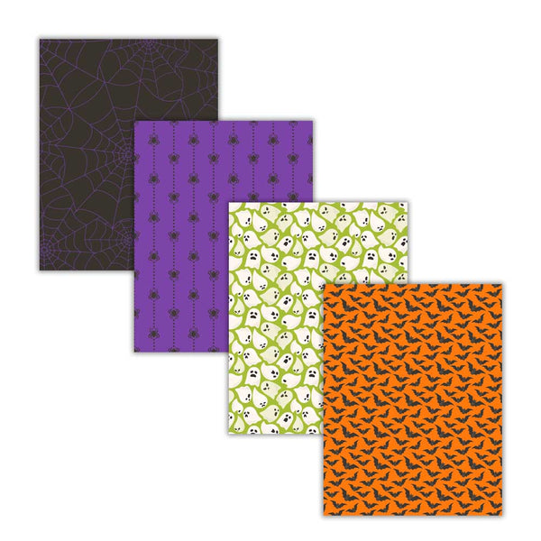 spider web spiders ghost bat digital paper pack scrapbooking papers 