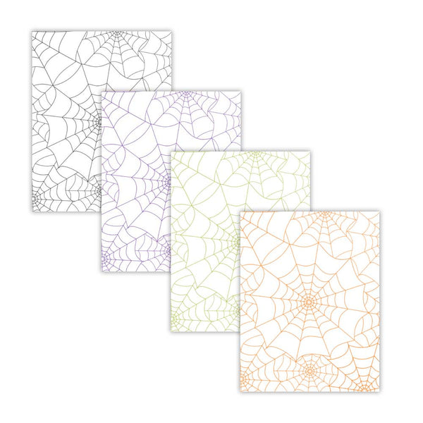 Printable Halloween Spider Digital Paper Pack