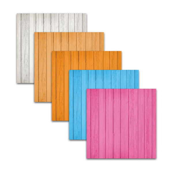 Rainbow Wood Textured Digital Paper Pack, Wood Backgrounds, Spring Digital Pack