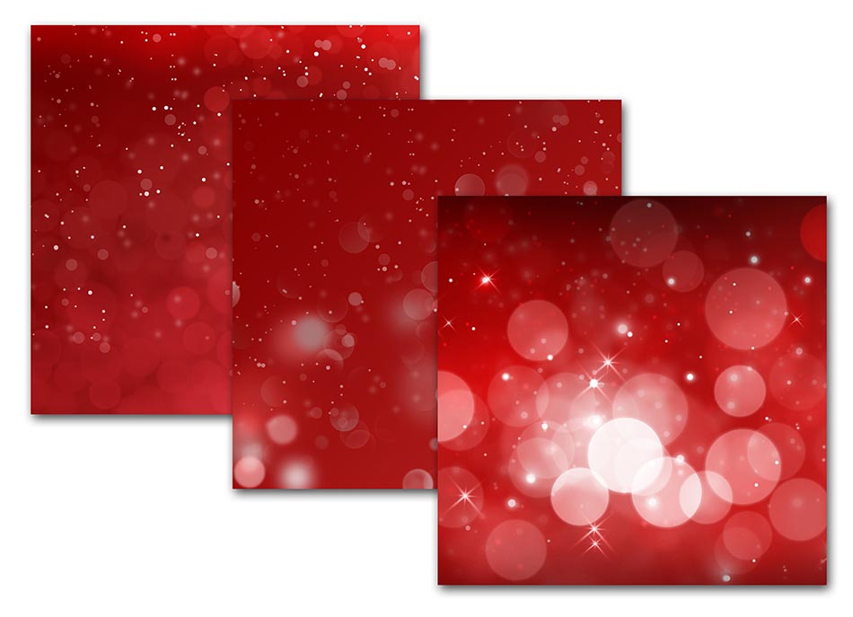 Red And Pink Bokeh Digital Scrapbook Paper Backgrounds
