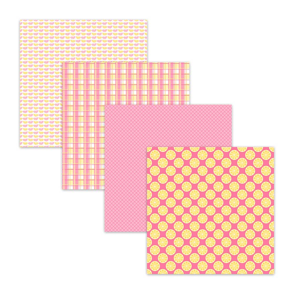 6 Pretty Pink Digital Scrapbooking Backgrounds – Alanda Online