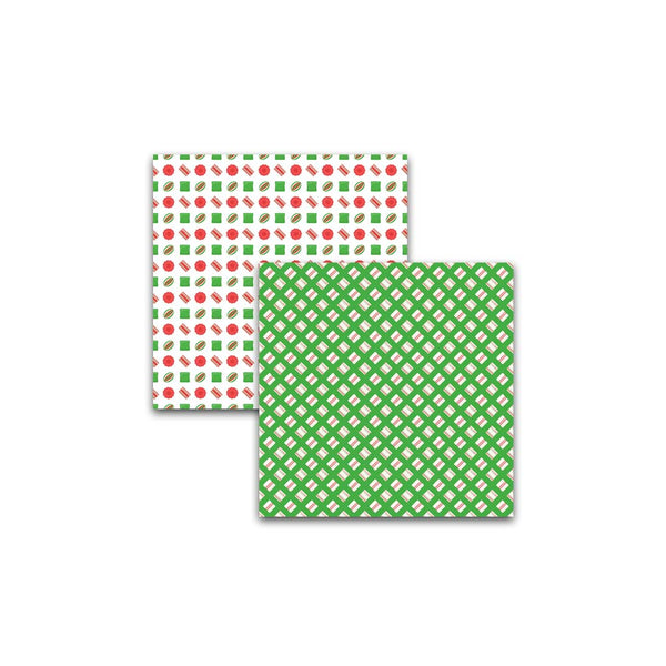 Old Fashion Christmas Candy Digital Scrapbook Papers