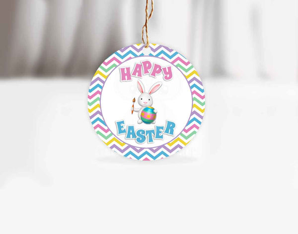 Printable Happy Easter Bunny Gift Tags