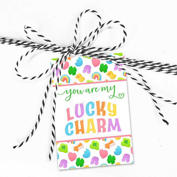 st. patrick's day printable gift tag, st. patrick's day cookie tags