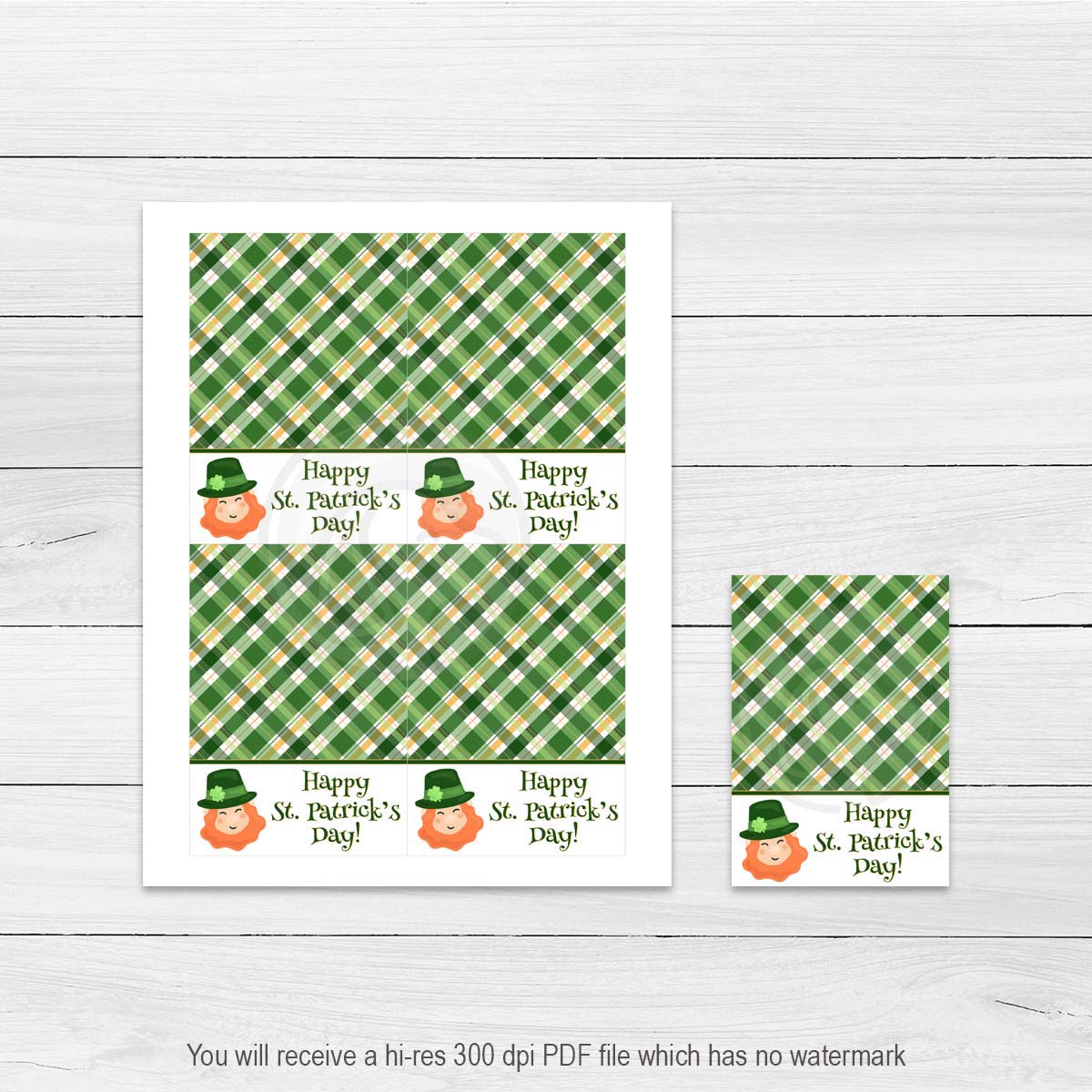 st. patrick's day printable cards