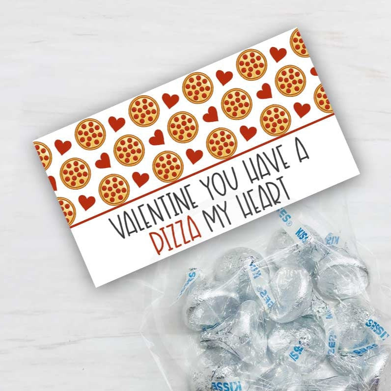 valentine you have a pizza my heart printable bag topper