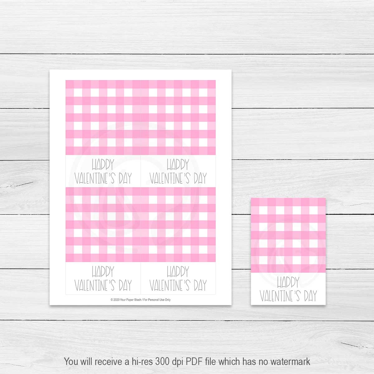 printable valentines day card cookie cards large gift tags note cards party decorations decor party favors instant download